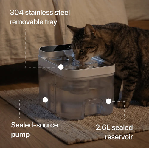 Purestream AquaOne - Automatic Cat Fountain